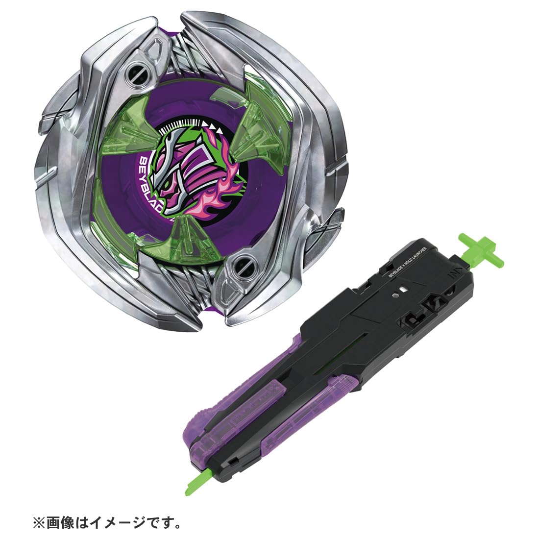 Takara Tomy Beyblade X UX-09 Samurai Saver rubber panels offer adjustable grip