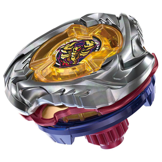 TAKARA TOMY Beyblade X UX-14 Scorpio Spear top in launch-ready pose for thrilling battles