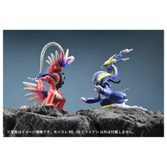 Takara Tomy ML-30 Miraydon Moncolle side view captures accurate proportions.