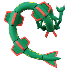 Takara Tomy Moncolle Rayquaza figure poseable arms for versatile display.