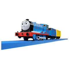 Updated facial expressions on TAKARA TOMY Plarail Thomas TS-02 Edward for expressive play.