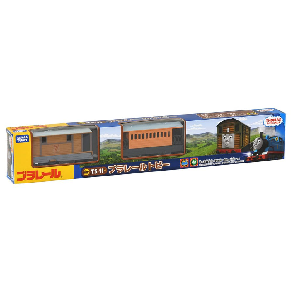 Takara Tomy Plarail Thomas TS-11 Toby packaging and presentation