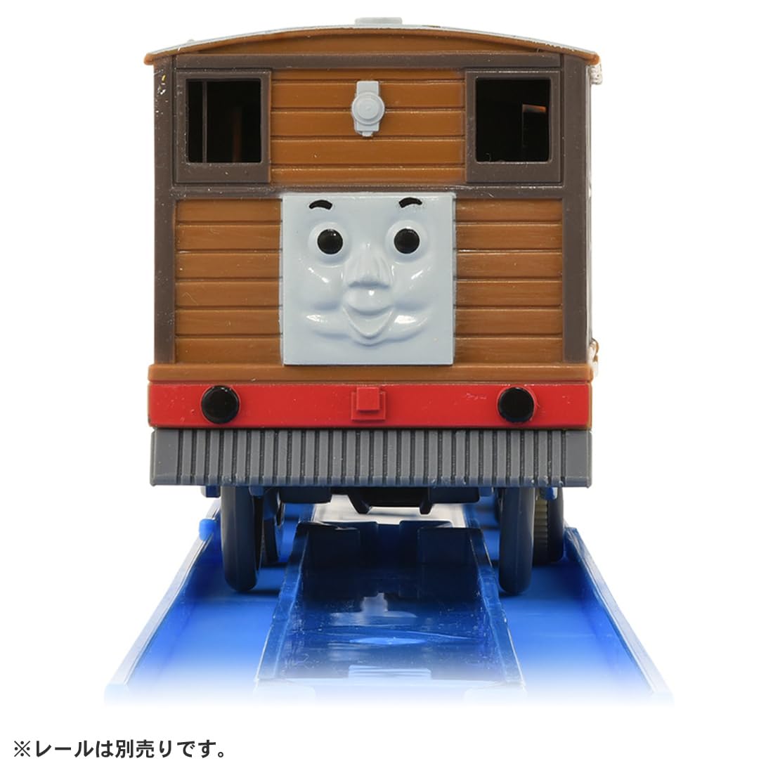 Takara Tomy Plarail Thomas TS-11 Toby rear view for authentic detailing