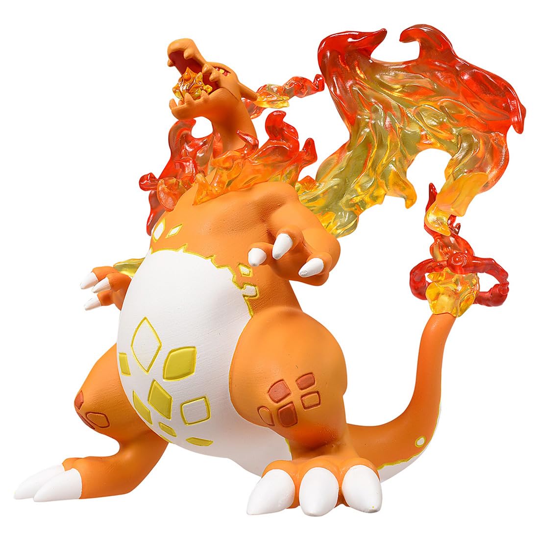 Takara Tomy Pokemon Moncolle Charizard Kyodai Max Sugata figure front view for display