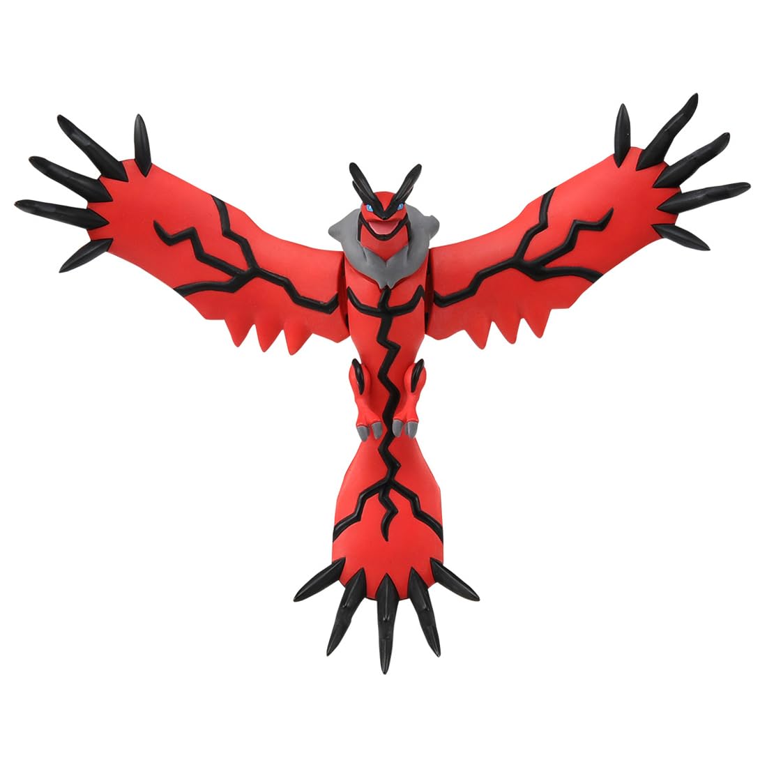 Takara Tomy Yveltal wings – posable wing detail enhances dynamic display.