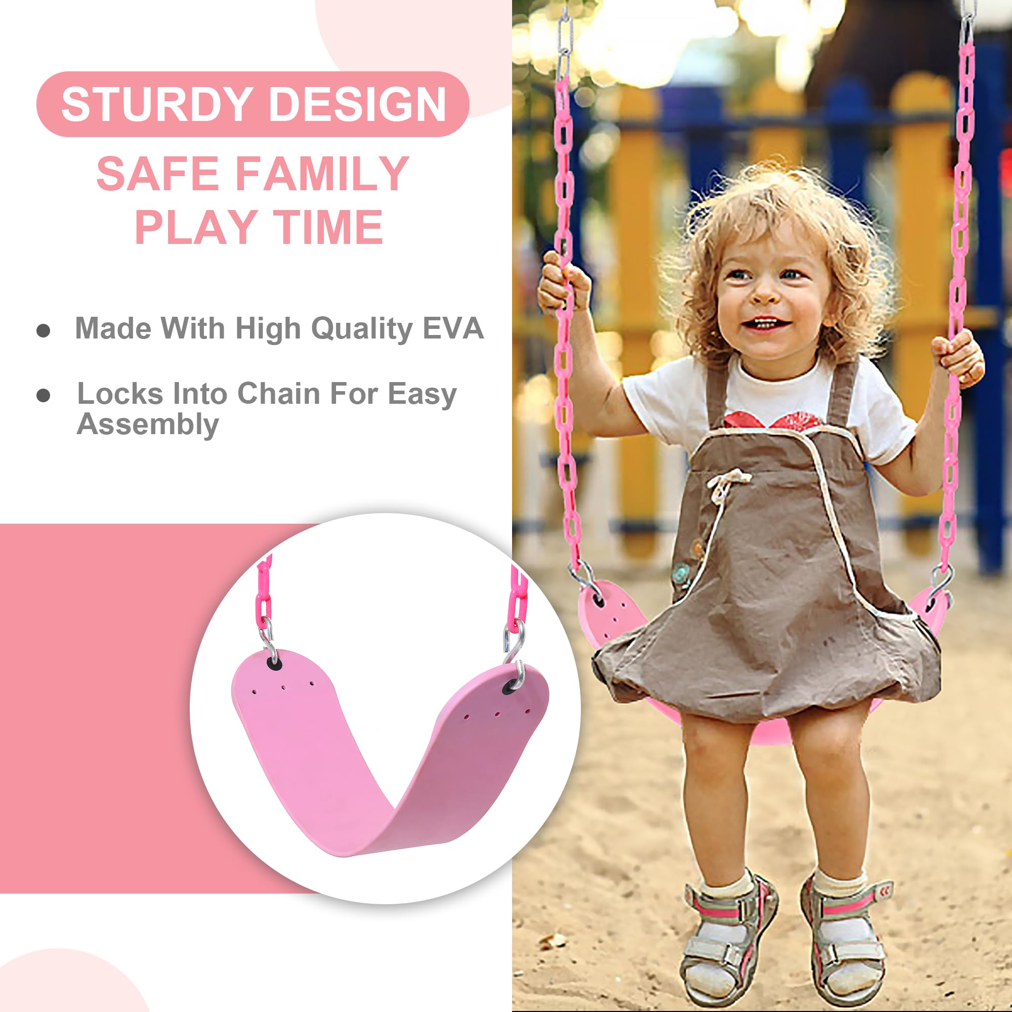Take Me Away backyard swing setup easy addition to play sets.