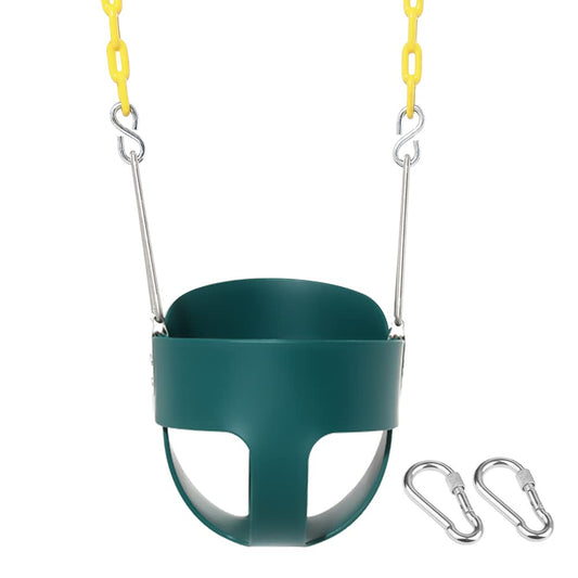 Take Me Away fully assembled toddler swing ready to hang quickly