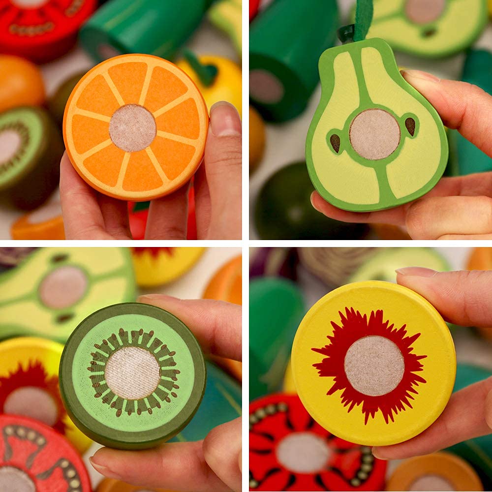 Take Me Away natural wood pieces with smooth edges and non toxic paint