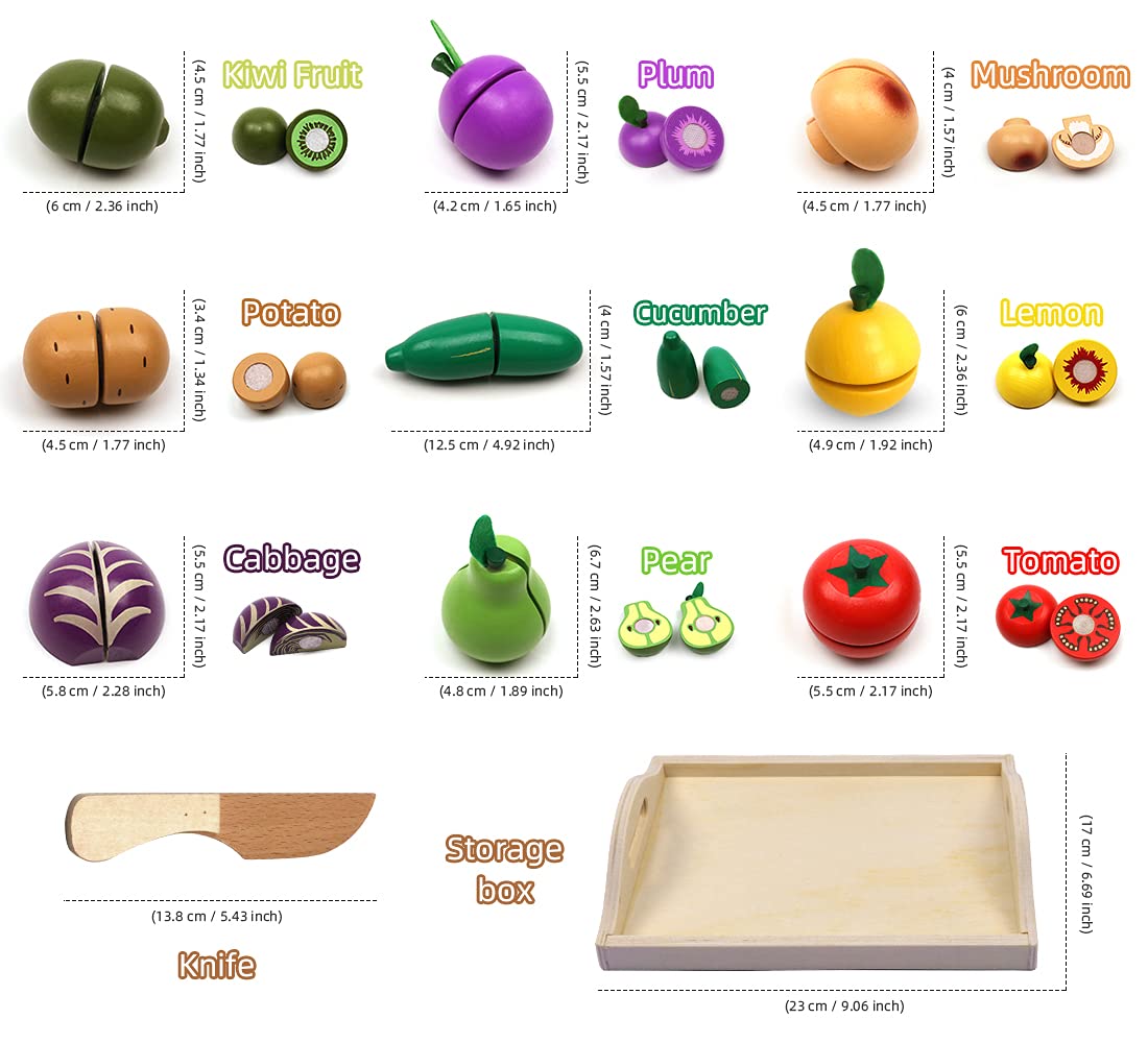 Take Me Away velcro fruit slices for pretend peeling and slicing