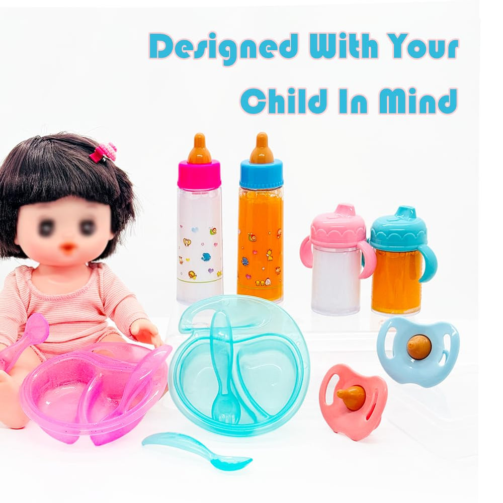 Taken All bowls and spoons set for pretend meals and stories