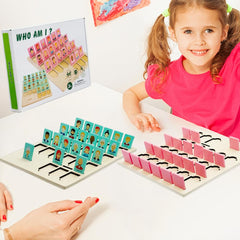 Taken All Guess Game wooden board packaging box and components