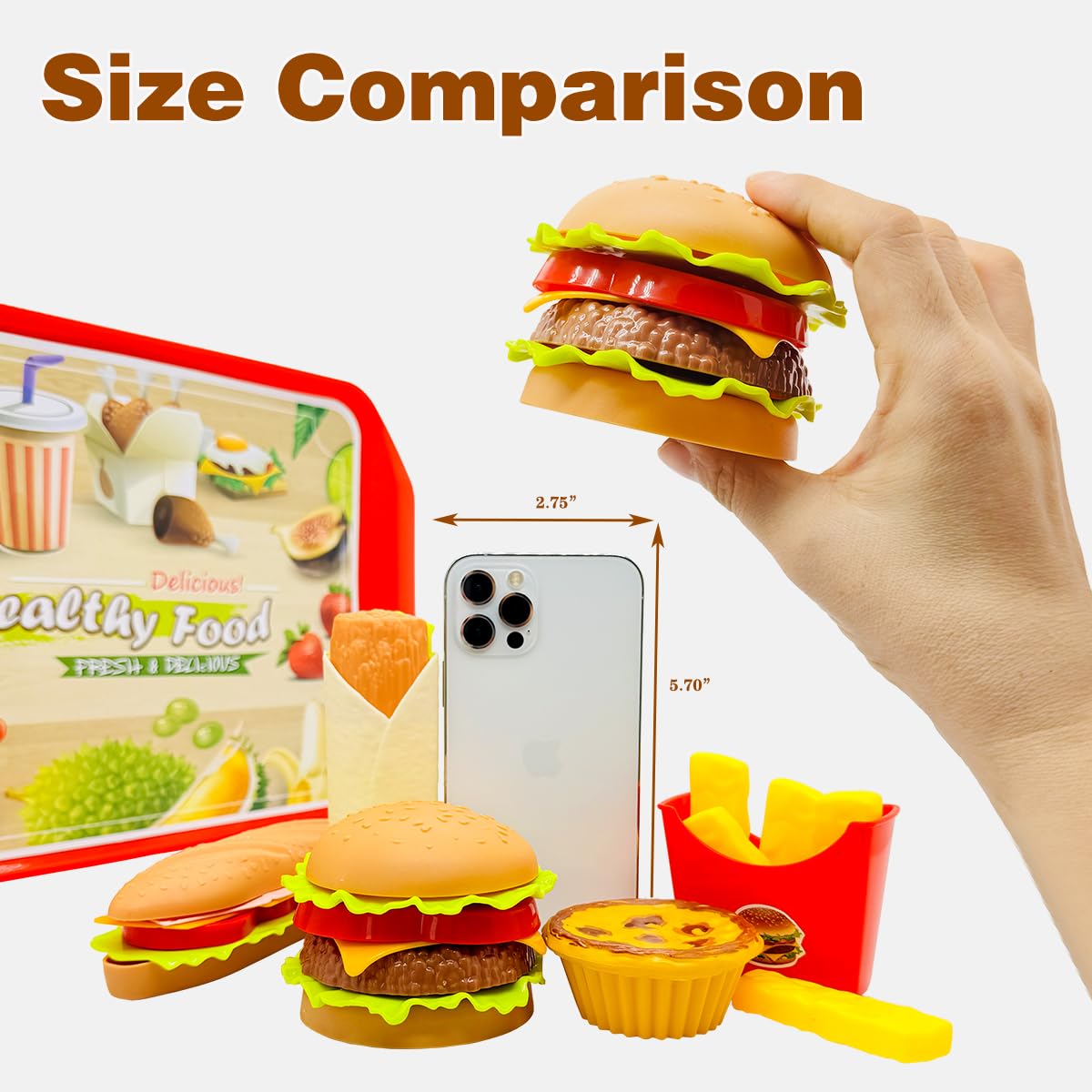 Taken All dessert tray image adds colorful treats for storytelling moments.