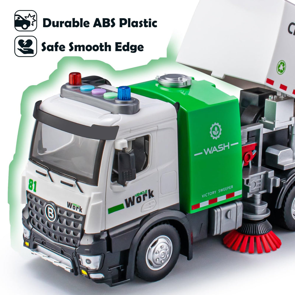 TAKGUD friction-powered toy truck offers smooth indoor-outdoor propulsion