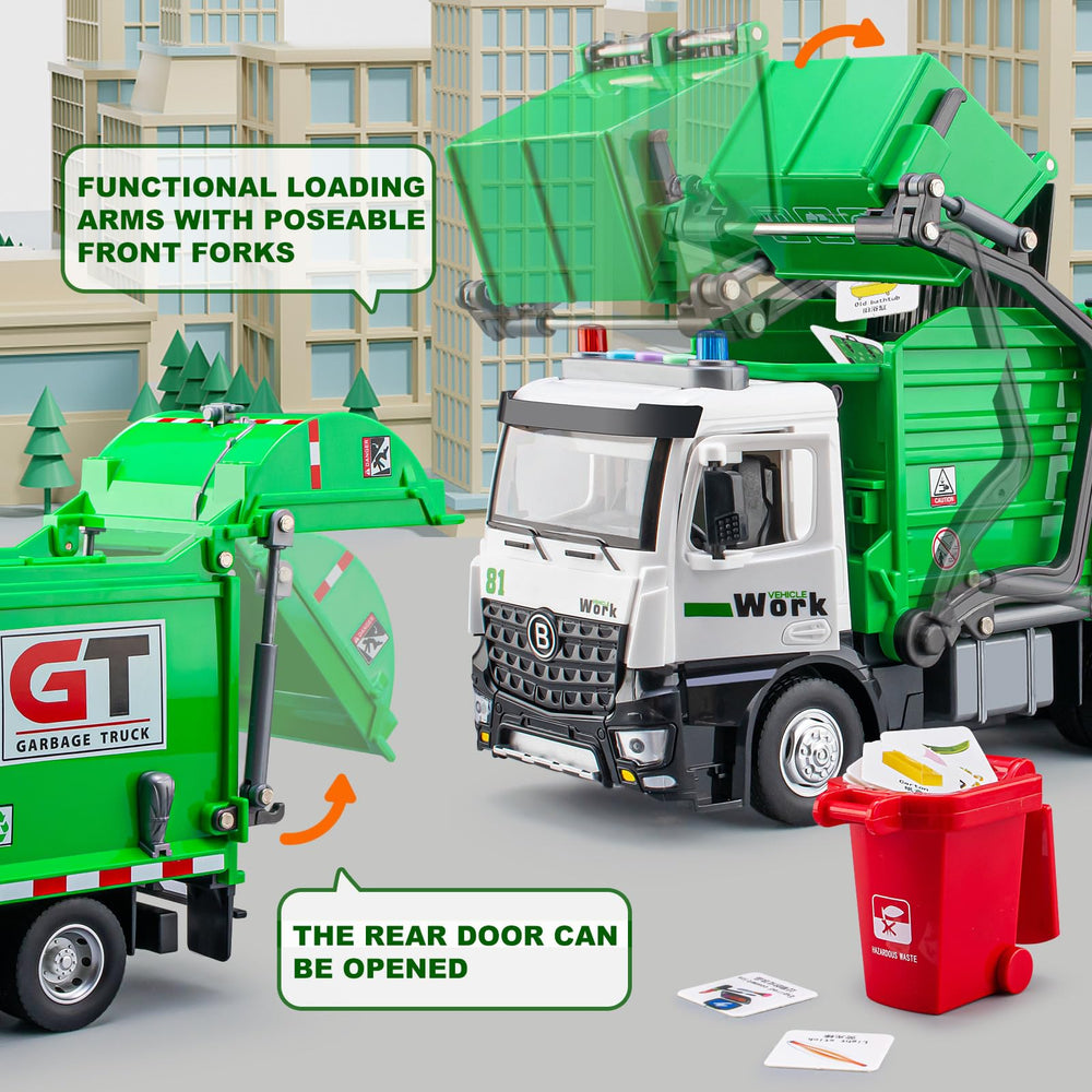 TAKGUD mini cards learning set supports pretend recycling education
