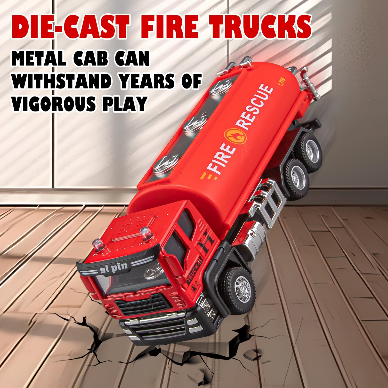 TAKGUD water gun 360 spins for versatile firefighting scenes.
