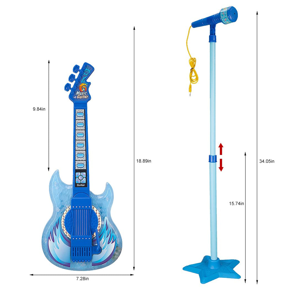 TAKIHON portable guitar and mic bundle lets kids perform anywhere
