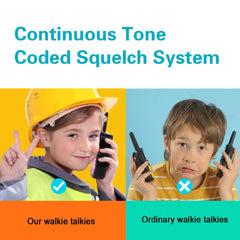 TAL ENNT walkie talkie with 22 channels for organized chats