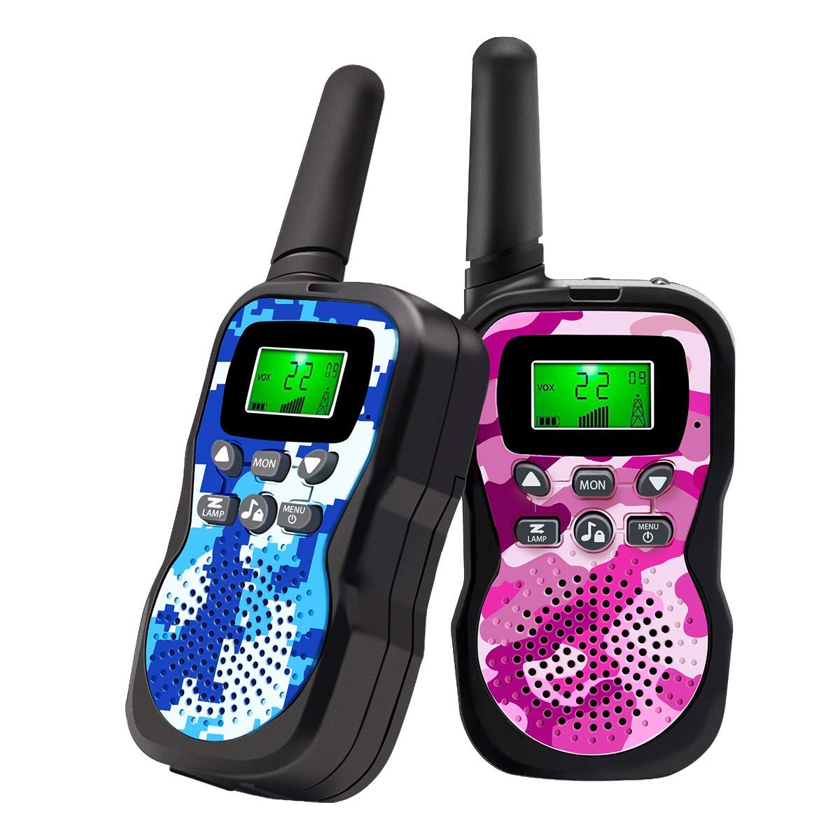 TAL ENNT walkie talkie with backlit display for clear night messages