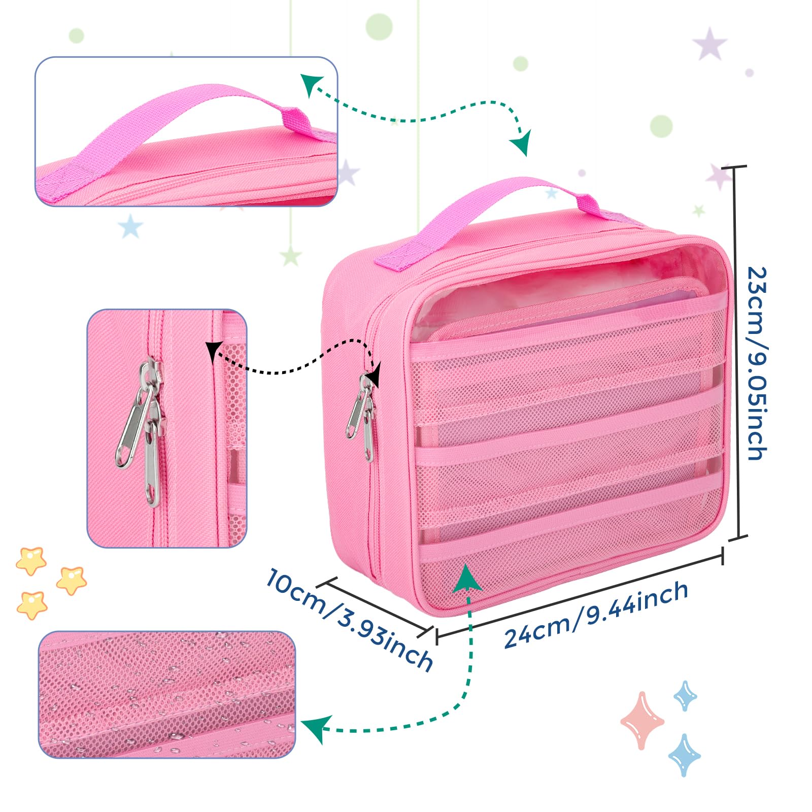 Taladad pink carrying case supports storytime on the go with Little Tikes items
