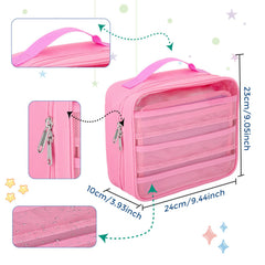 Taladad pink carrying case supports storytime on the go with Little Tikes items