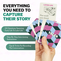 TALES later-life questions invite reflections and life lessons.