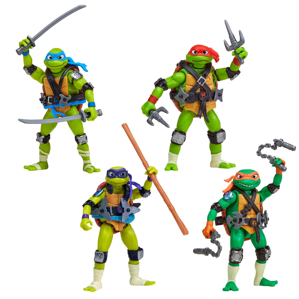 Tales of TMNT Mix N Match Donnie figure for customizable play and brainy robot battles.