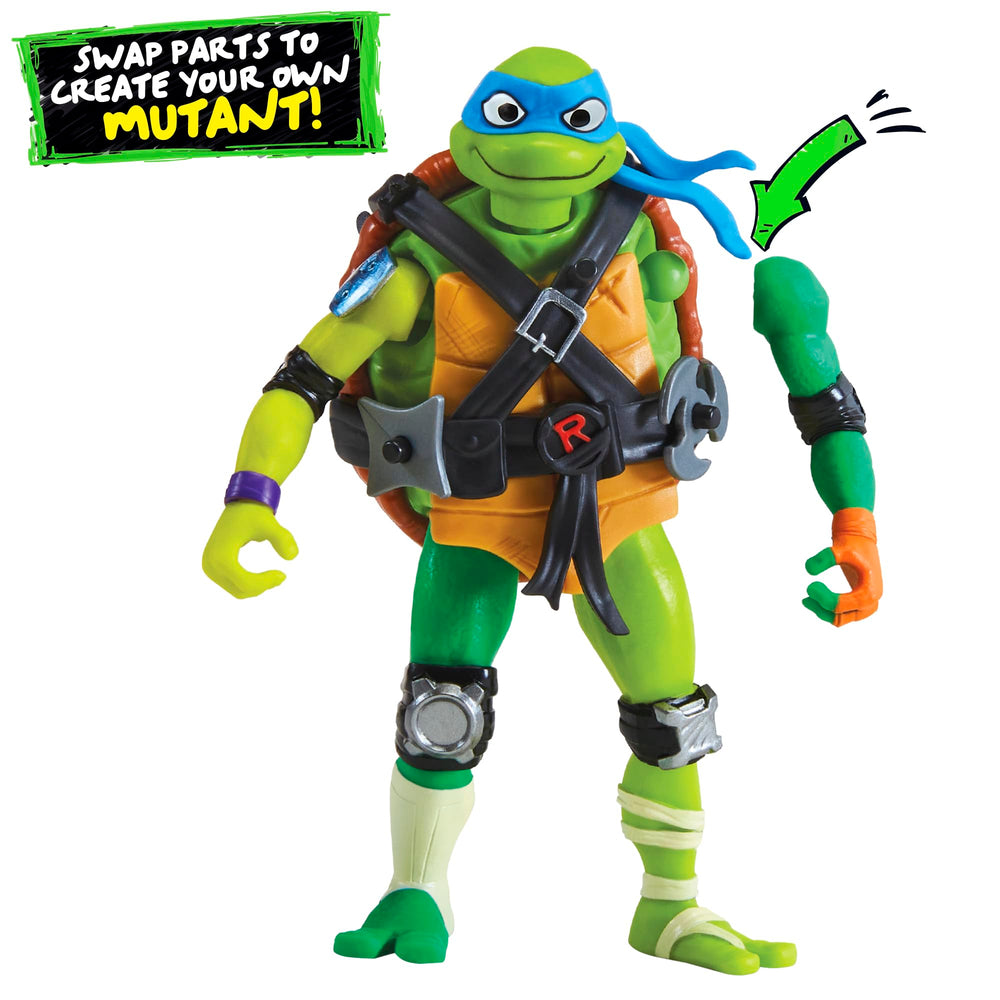 Tales of TMNT Mix N Match Raphael figure with muscle and dynamic combat pose options.