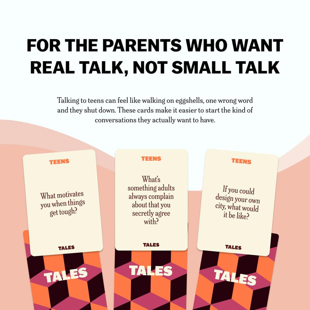 TALES Teens Edition compact, durable case makes it easy to bring to events.