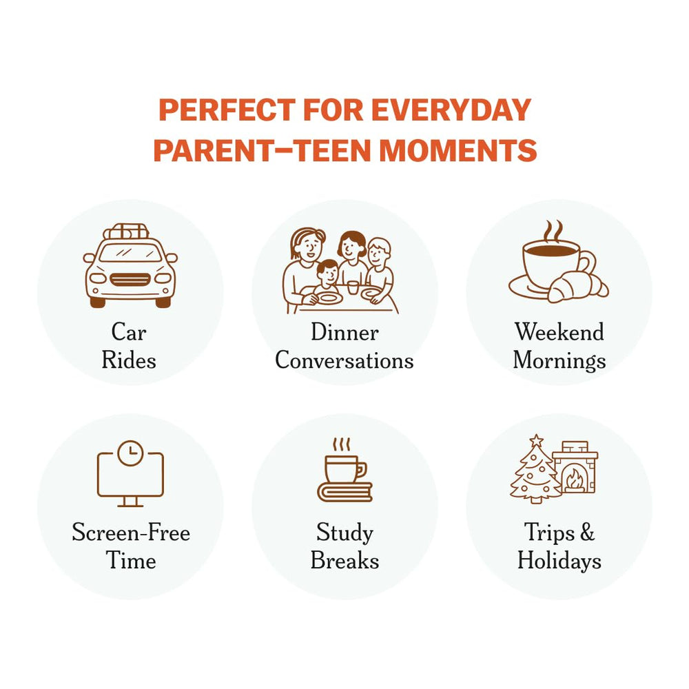 TALES Teens Edition sleepover setup prompts carefree, connected conversations late into the night.