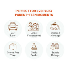 TALES Teens Edition sleepover setup prompts carefree, connected conversations late into the night.