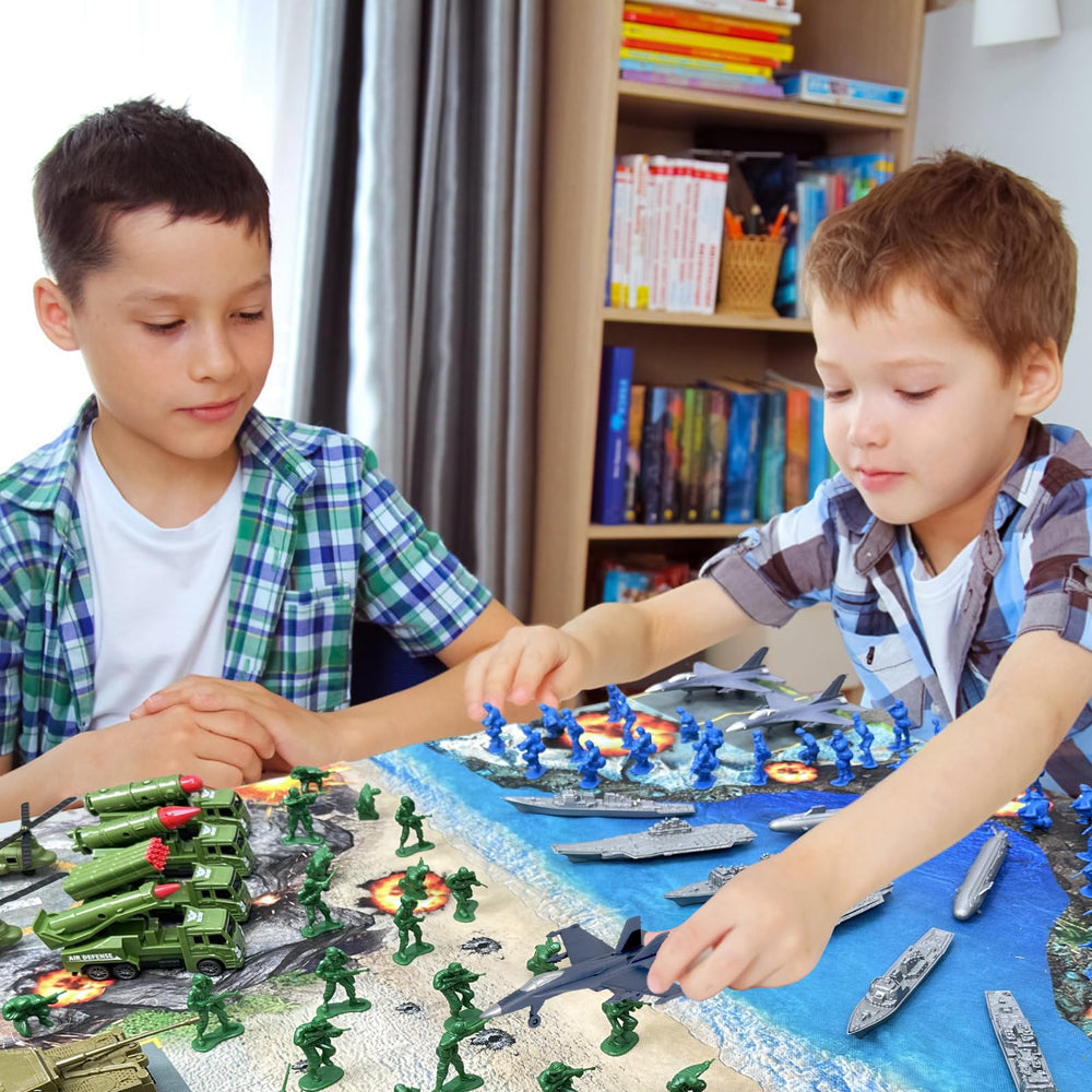 TALGIC Army Men Playset accessories complete the mission-ready battlefield