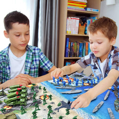 TALGIC Army Men Playset accessories complete the mission-ready battlefield