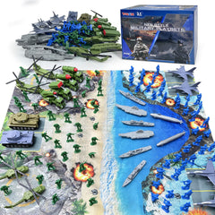 TALGIC Army Men Playset battle mat for immersive pretend missions
