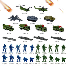 TALGIC Army Men Playset helicopters elevating imaginative rescue and pursuit sequences