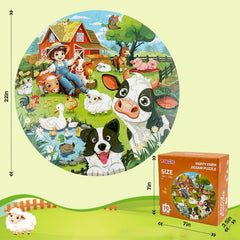 TALGIC colorful farm illustrations invite exploration and storytelling