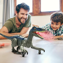 TALGIC Velociraptor handheld remote keeps kids in control.