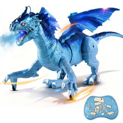 TALGIC remote control dragon front view with glowing eyes for immersive fantasy play