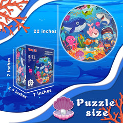 TALGIC puzzle features sea creatures to introduce marine biodiversity through hands-on learning.