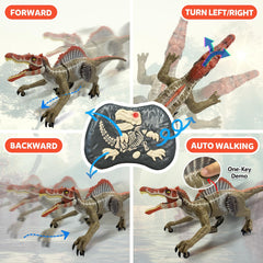 TALGIC Spinosaurus remote control enables easy guiding from a distance.