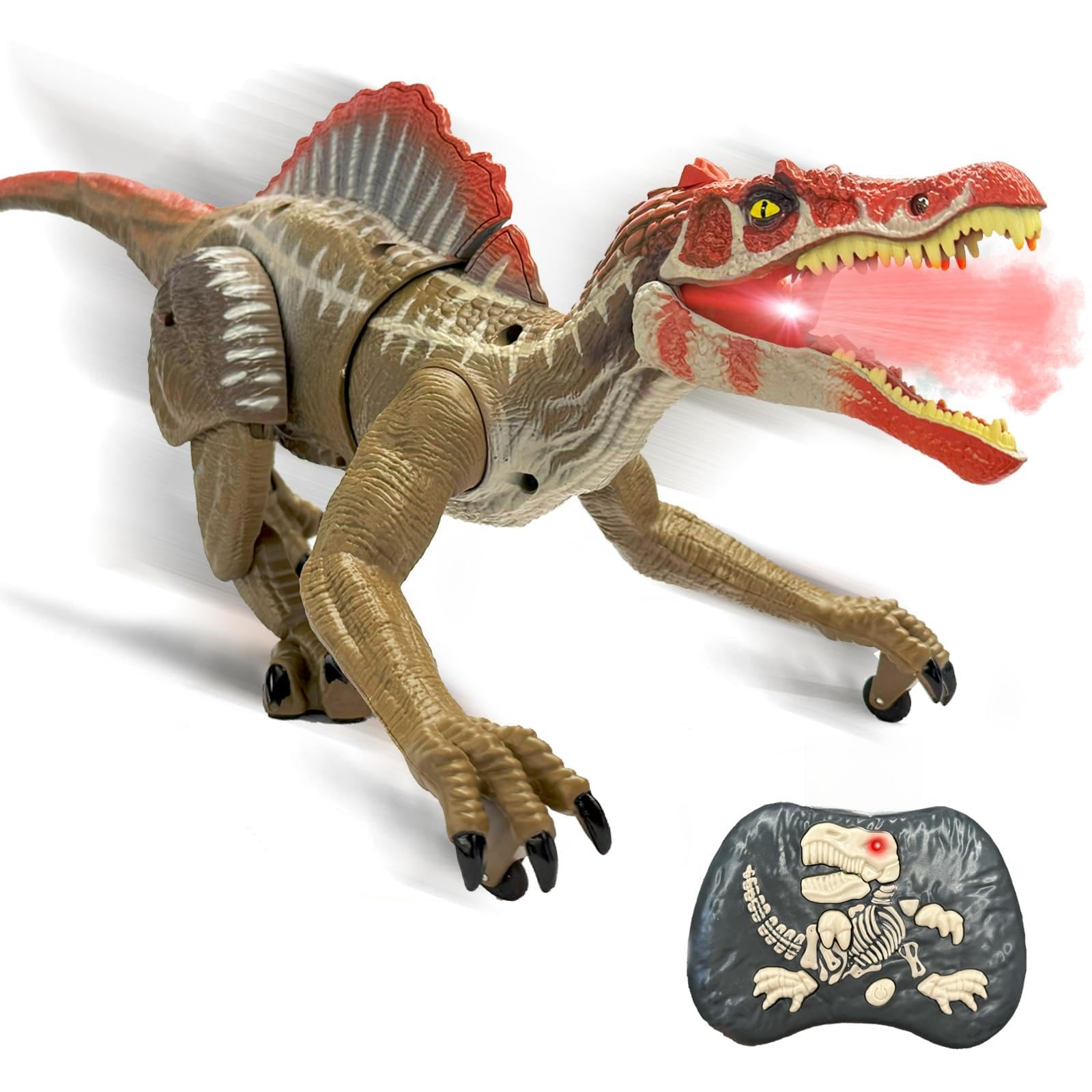 TALGIC Spinosaurus walking robot, realistic motion for imaginative play.