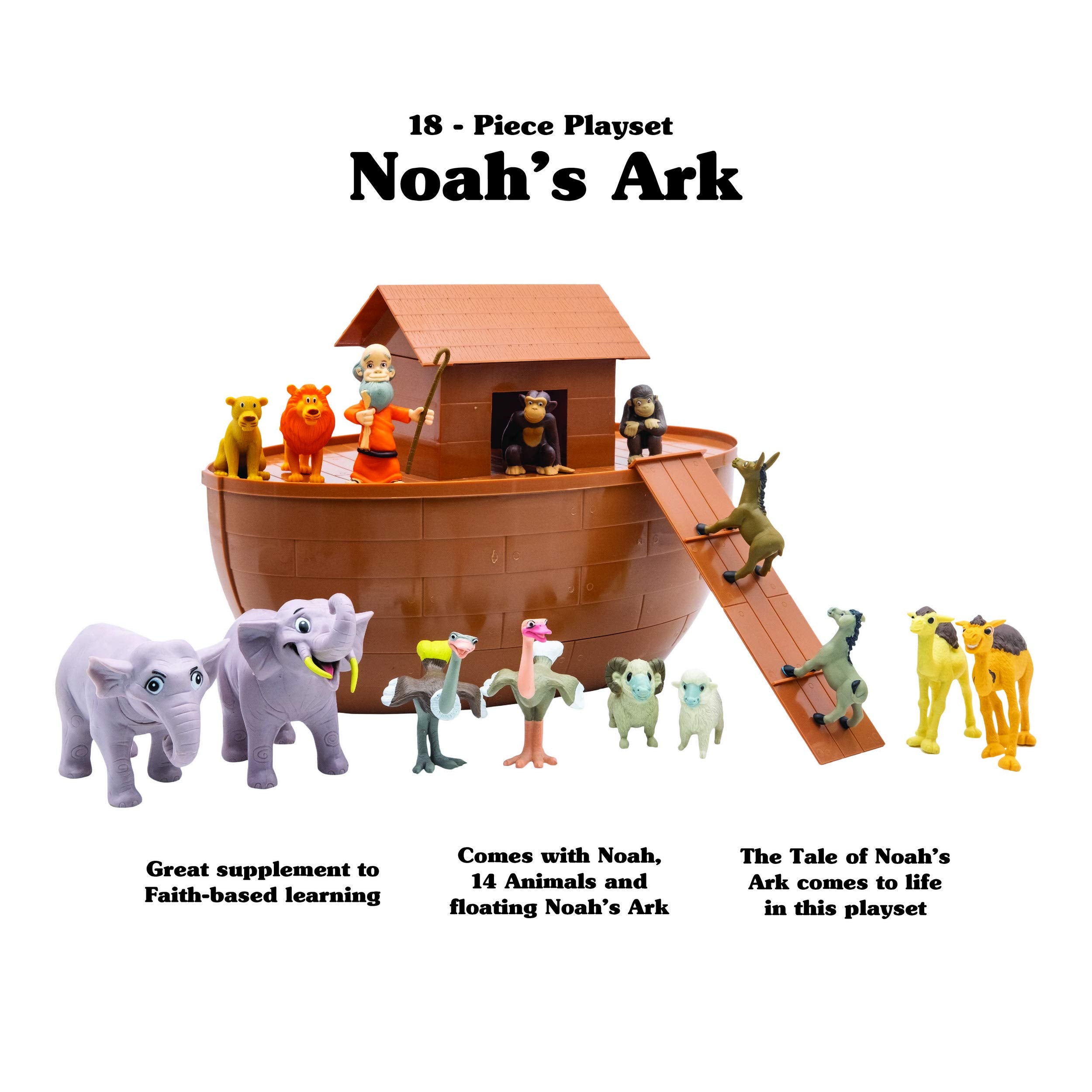 TaliCor playset suitable for home, Sunday school, and classroom play.