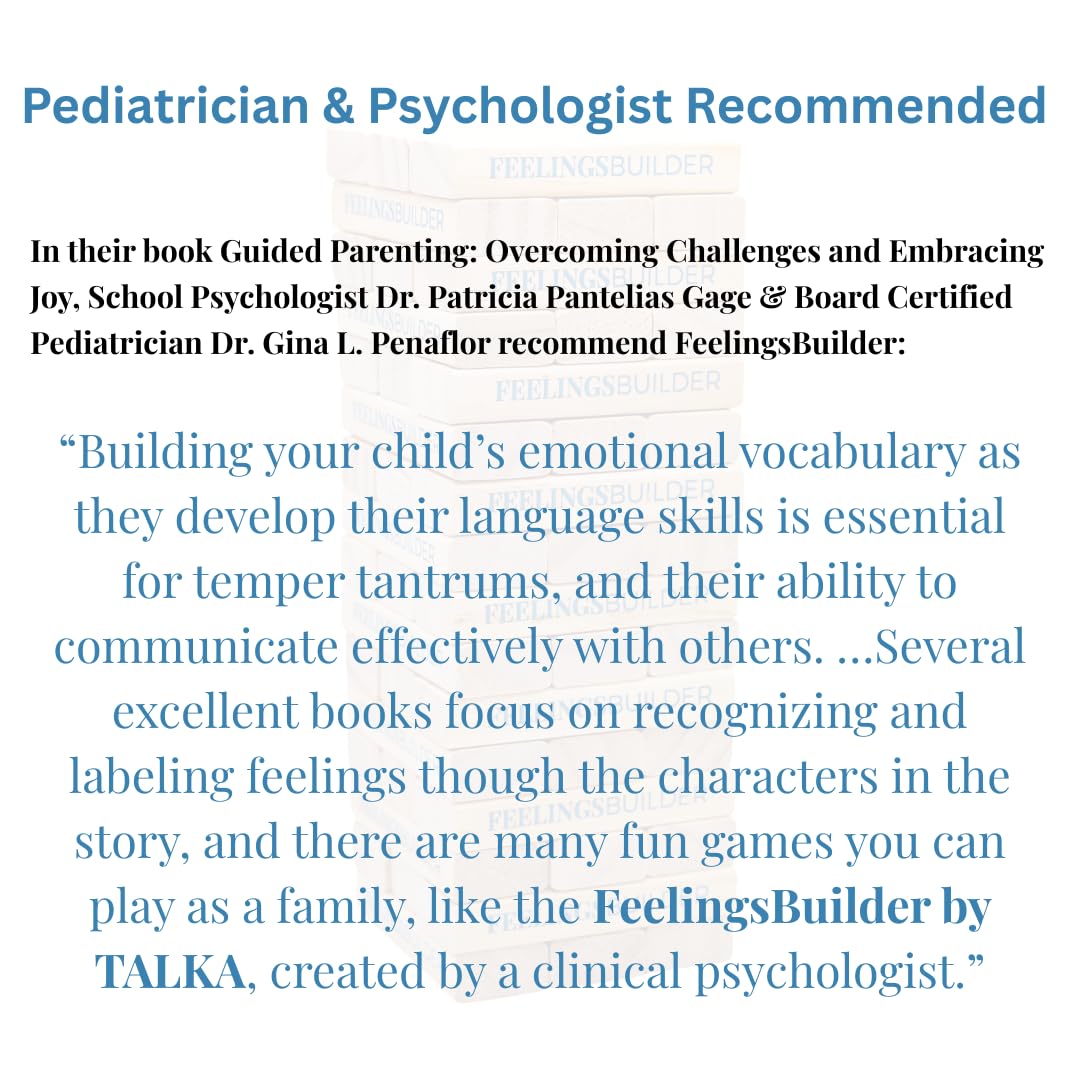 Home play with TALKA Feelings Builder supports relaxed family learning.