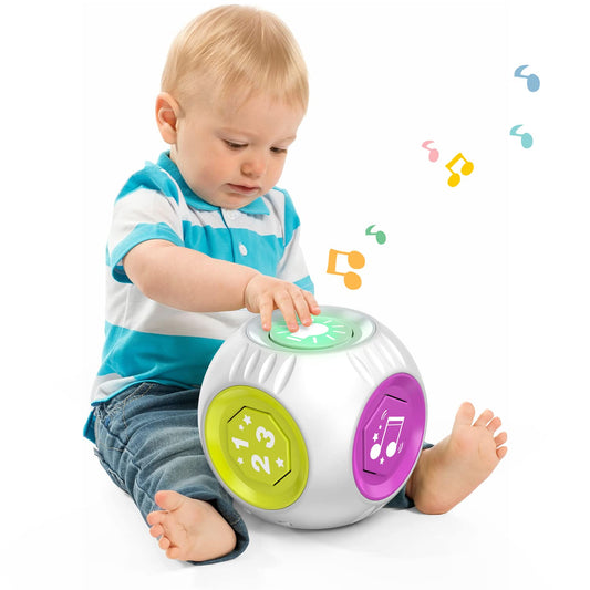 Talkfun colorful music cube buttons spark early learning and play.