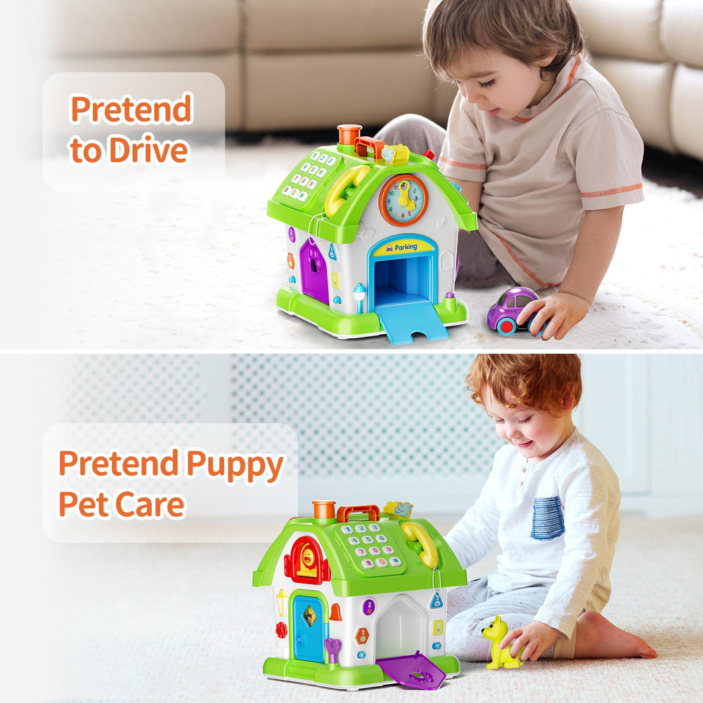 Talkfun Montessori toy BPA-free ABS design ensures safe, durable play.