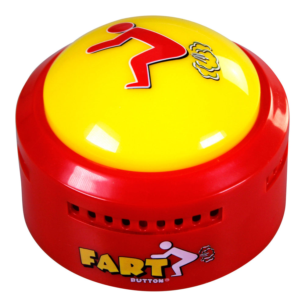 Talkie Toys Fart Button lights up for playful pranks and 20 sounds.