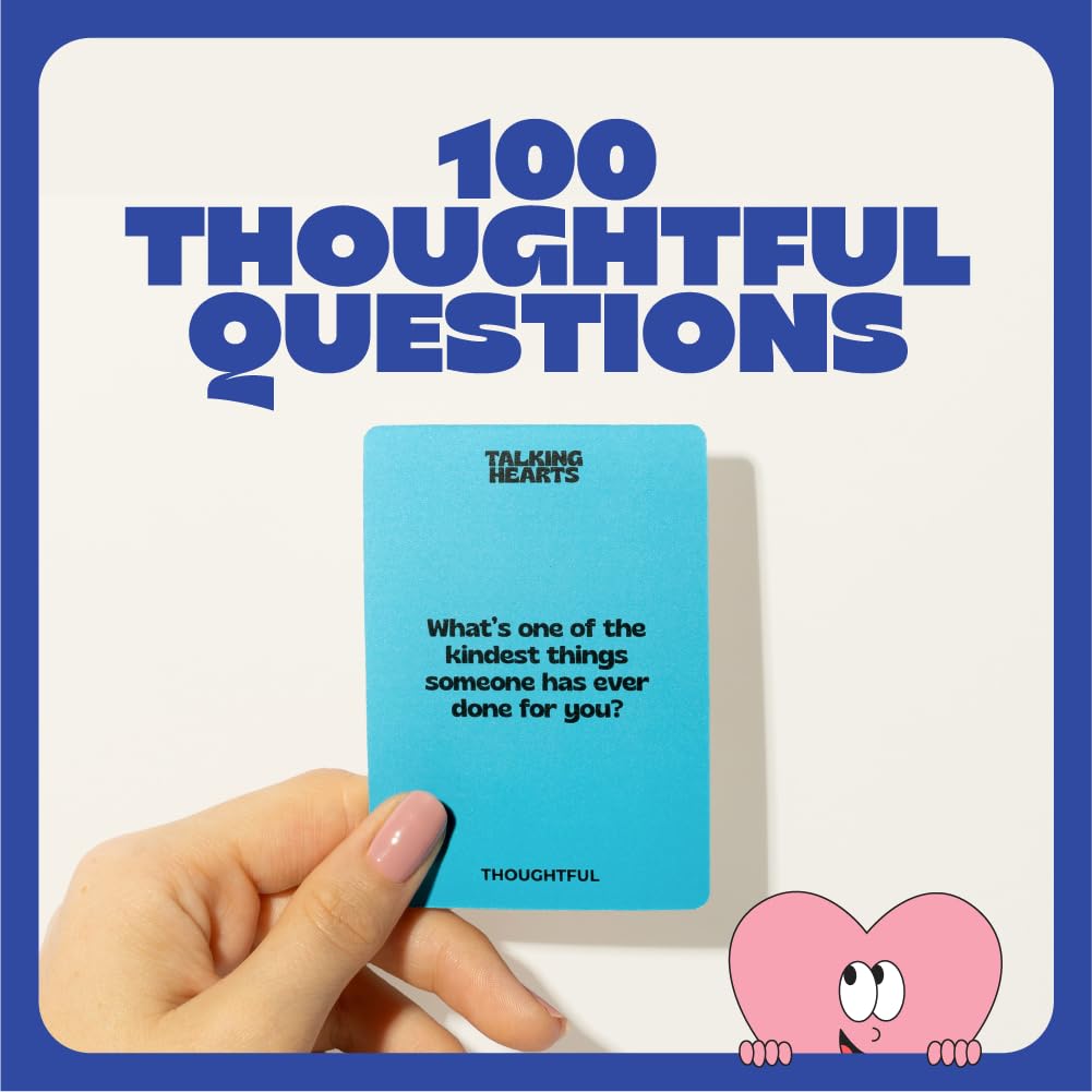 Talking Hearts conversation cards close-up prompts empathy and connection