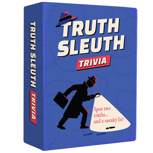 Talking Hearts Truth Sleuth card set laid out for a lively party night of bluffing and laughs.