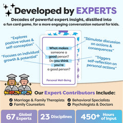 Talking Point Cards bonus-cards-guide provides openings and responses for shy kids.
