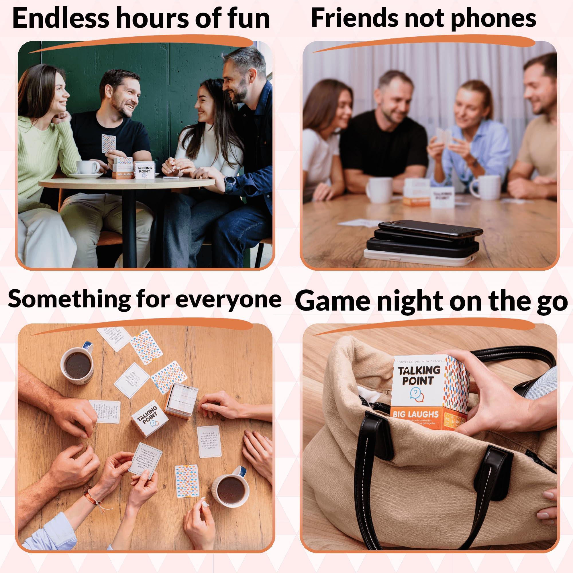Talking Point Cards campfire-play-card-5 portable and durable for outdoor play.