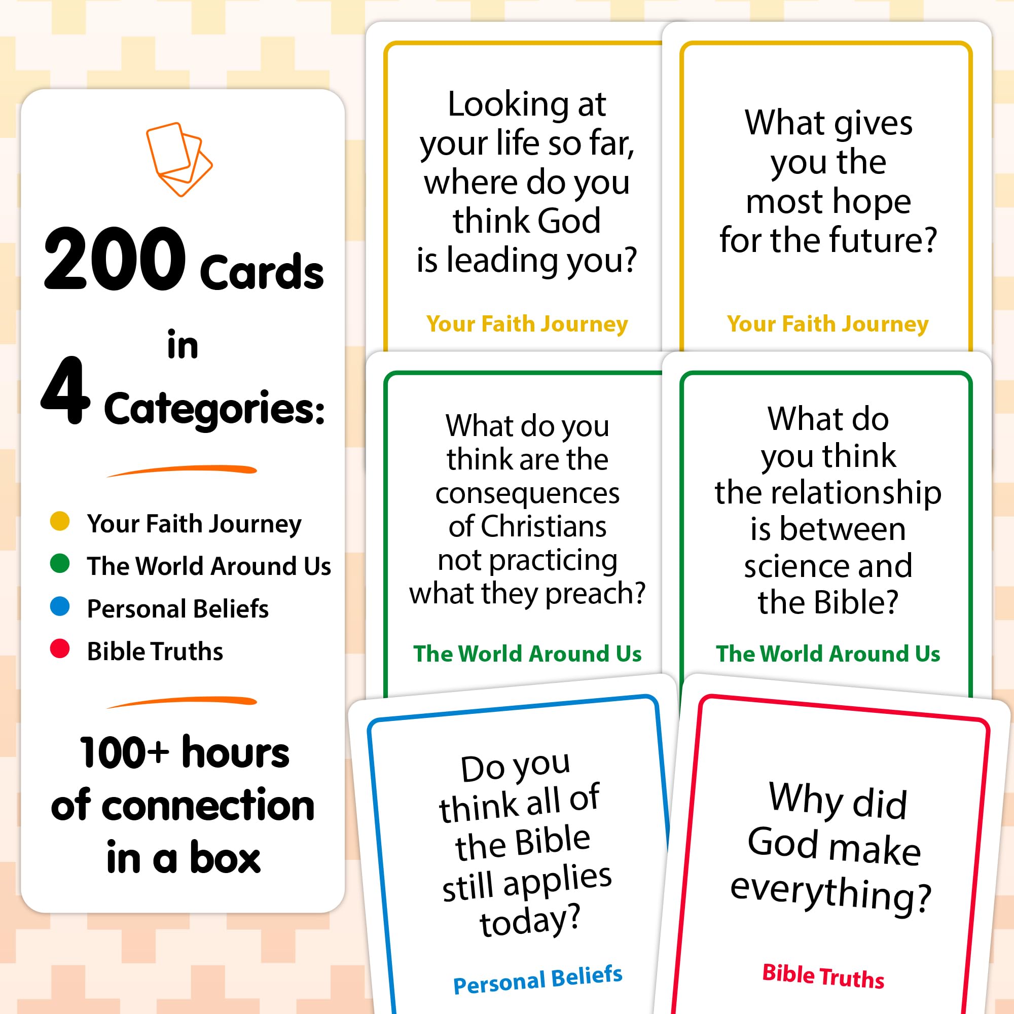 Talking Point Cards in a church study fosters open, respectful conversations across denominations.